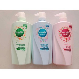 Dầu gội Sunsilk Natural mới 650g