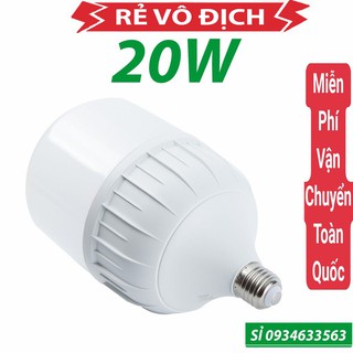 (TRÙM SỈ) Bóng đèn led 20W  siêu tiết kiệm điện