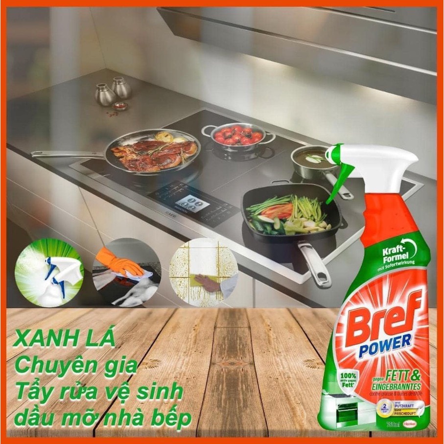 Tẩy rửa nhà bếp đa năng lò nướng lò vi sóng mặt bếp denkmit