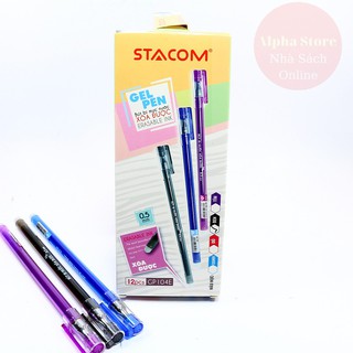 bút mực gel xóa được STACOM/GP104E mực tím