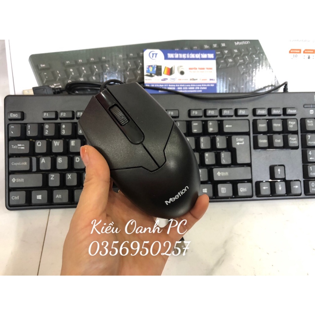 COMBO Bộ phím chuột văn phòng Meetion AK100+M361 - Meetion AK100+M361