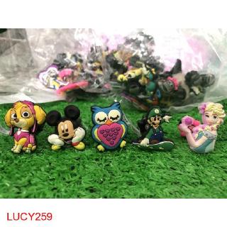 STICKER NÚT GẮN LÒ XO TRANG TRÍ DÉP CROCS / DÉP LỖ CARTOON - KHAHANHCM