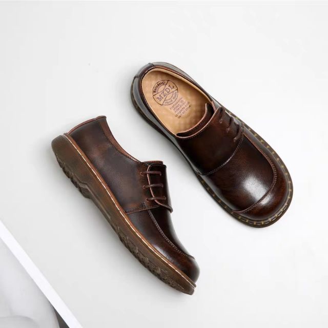 Giày da bò thật nữ cao cấp đóng thủ công