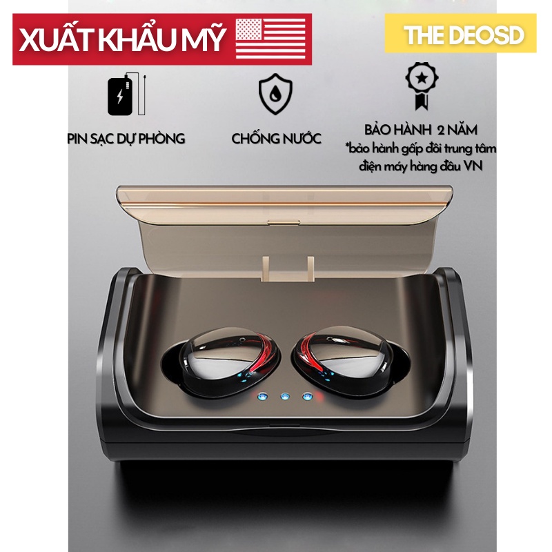 [Mã BMBAU50 giảm 50K đơn 150K] Nút Bọc Tai Nghe Bluetooth Không Dây THE DEOSD - TD-D200S