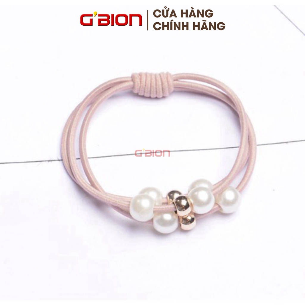 Buộc tóc đính đá nhân tạo 3 dây, NPP GBION