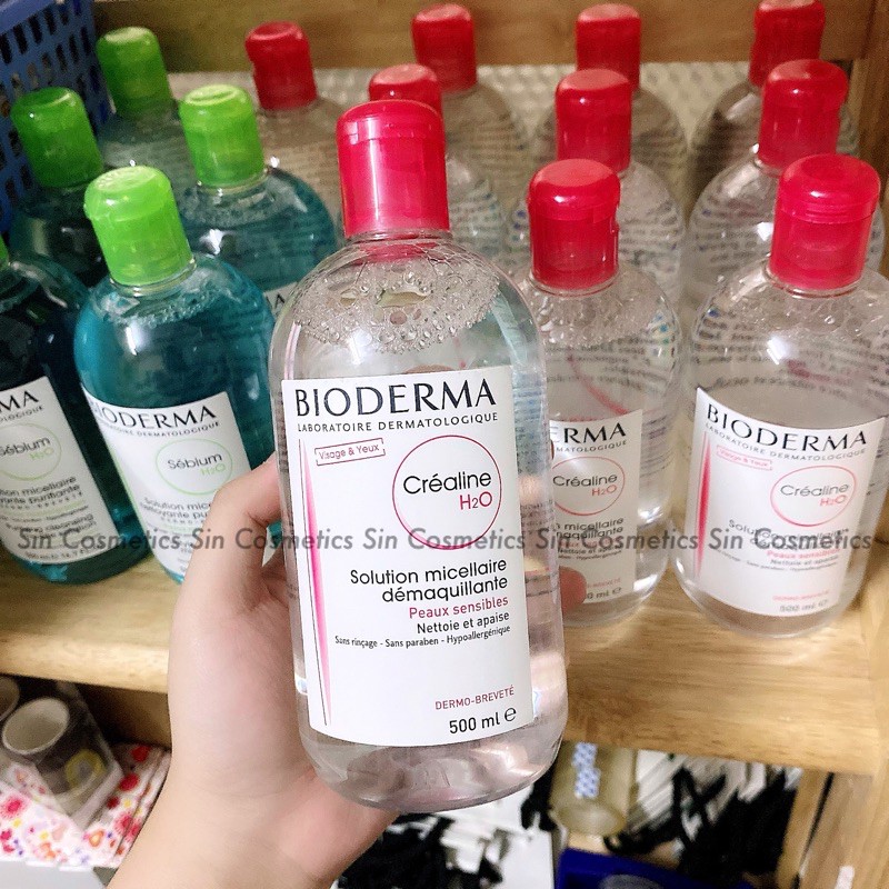 NƯỚC TẨY TRANG BIO 500ml, 850ml nắp nhấn