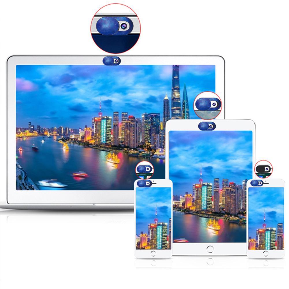 Vỏ bọc Webcam 10 kiểu màu bầu trời đầy sao bảo vệ riêng tư cho Laptop/máy tính bảng W5E2 | BigBuy360 - bigbuy360.vn