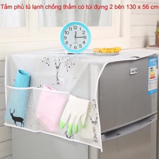 Tấm Phủ Tủ Lạnh Có Túi Đựng (Loại Xịn)
