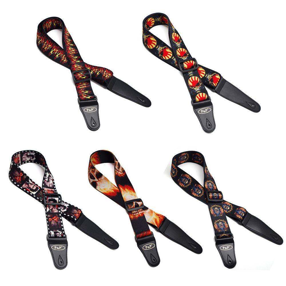 CHOOKEY Dây Đeo Đàn Guitar Dập Nổi Nhiều Kiểu Dáng Cho Trẻ Em &amp; Người Lớn