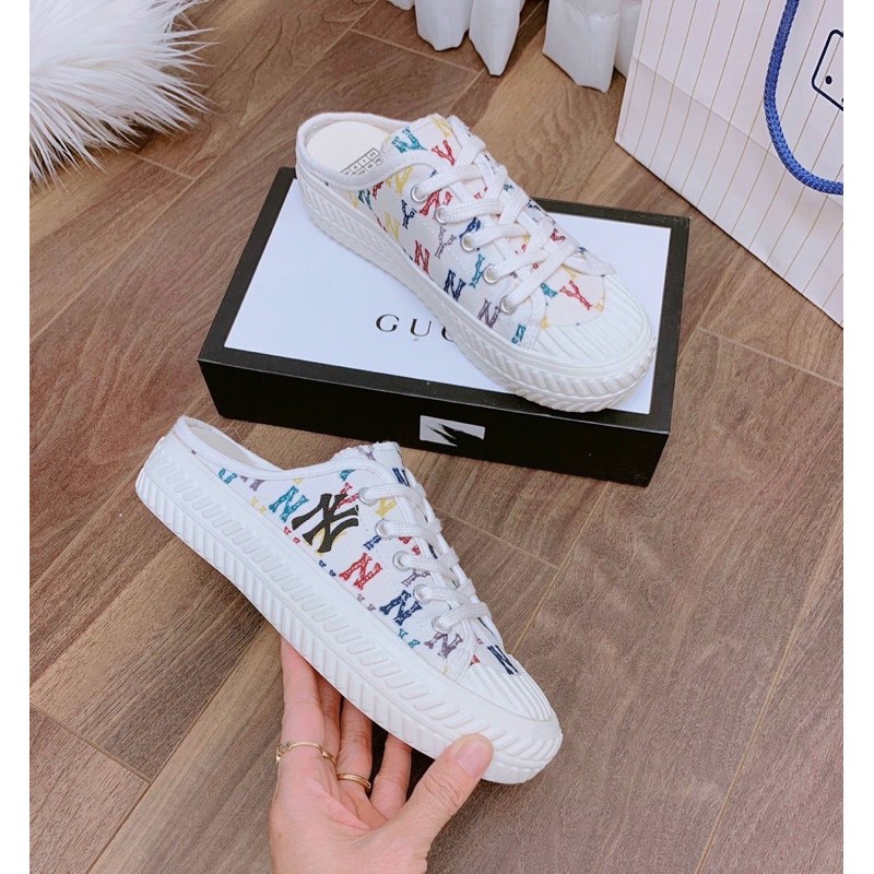 Giày sneakers, sục thể thao NY nhiều màu hot trend 2021