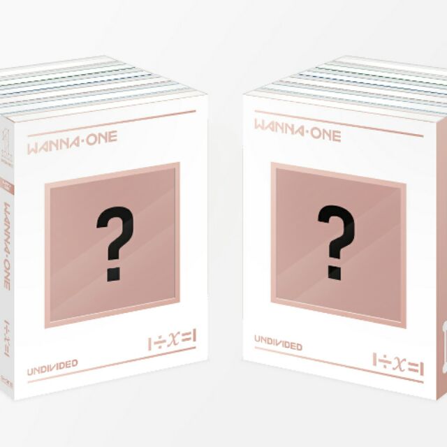 [CHÍNH HÃNG- RANDOM POSTER] WANNA ONE - Special Album [1÷χ=1 (UNDIVIDED)]