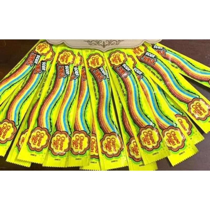 Kẹo dẻo chupa chups cầu vồng hương trái cây