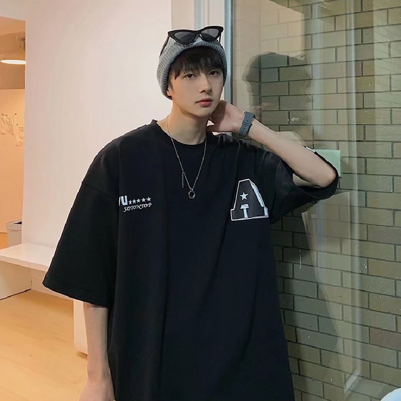 Áo Thun Tay Ngắn Dáng Rộng Thời Trang Mùa Hè Cho Nam Size M-8XL