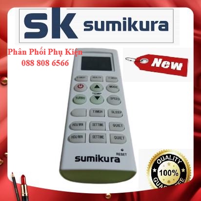 Điều Khiển Điều Hòa Sumikura - Remote điều hòa Sumikura  dáng dài