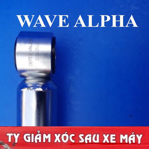 Ty giảm xóc sau xe máy WAVE ALPHA chính hãng Detex - Ty phuộc sau xe WAVE ALPHA