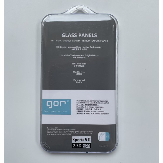 Bộ 2 kính cường lực Gor cho Sony Xperia 5 II ( Mark 2) chống vân tay trong suốt