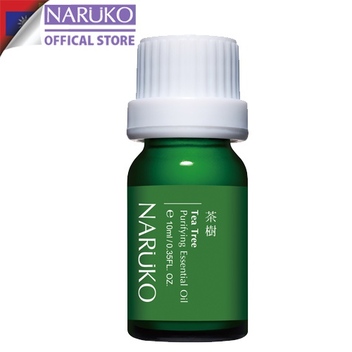 Tinh dầu ngăn ngừa và làm giảm mụn, sưng tấy Naruko trà tràm Tea Tree Purifying Essential Oil 10ml (Bản Đài)