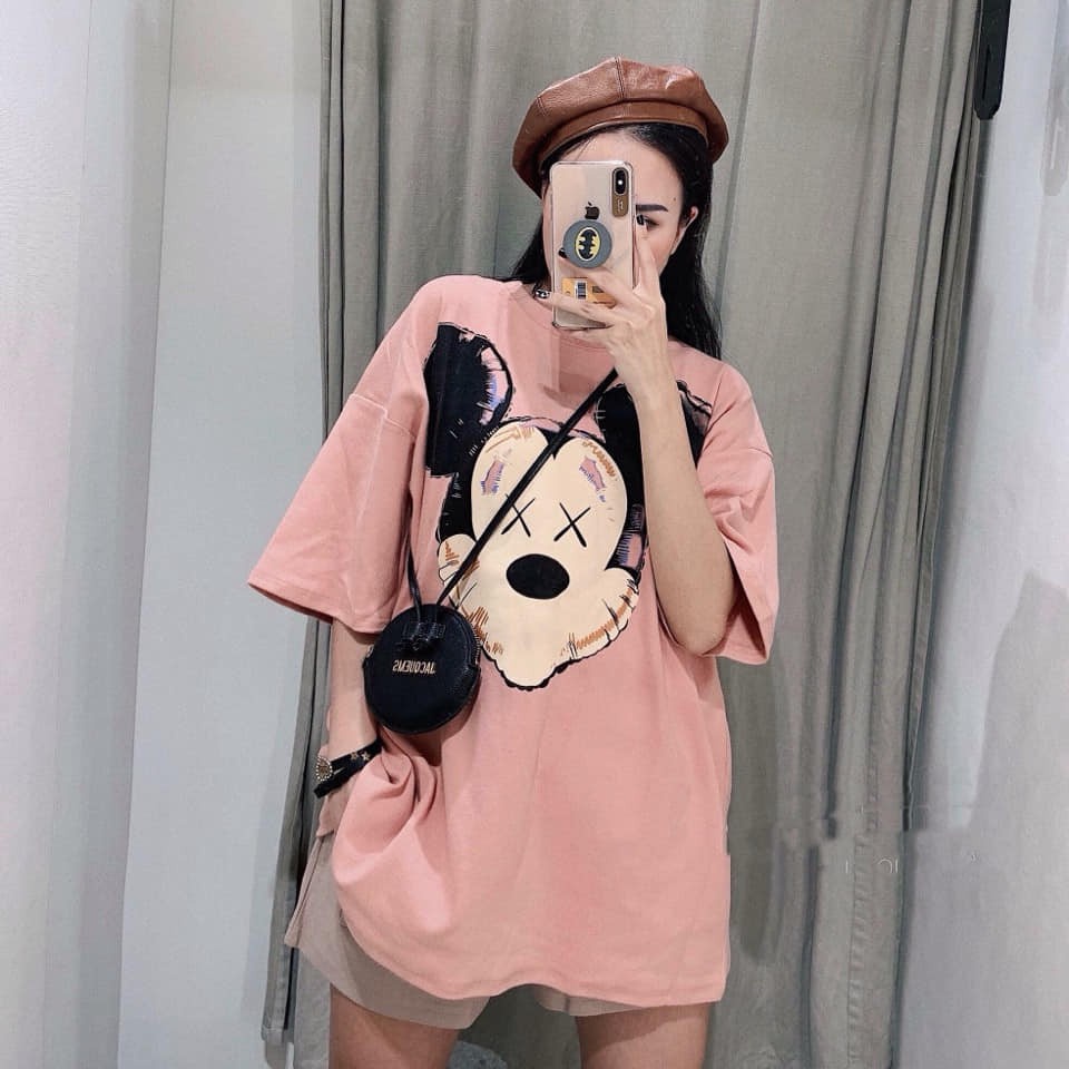 [Hàng cao cấp]  Áo phông họa tiết hình Mickey form rộng dễ mặc - MYAN Store CD051