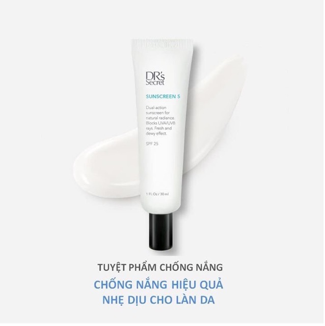 KEM CHỐNG NẮNG 30 SPF DRs Secret