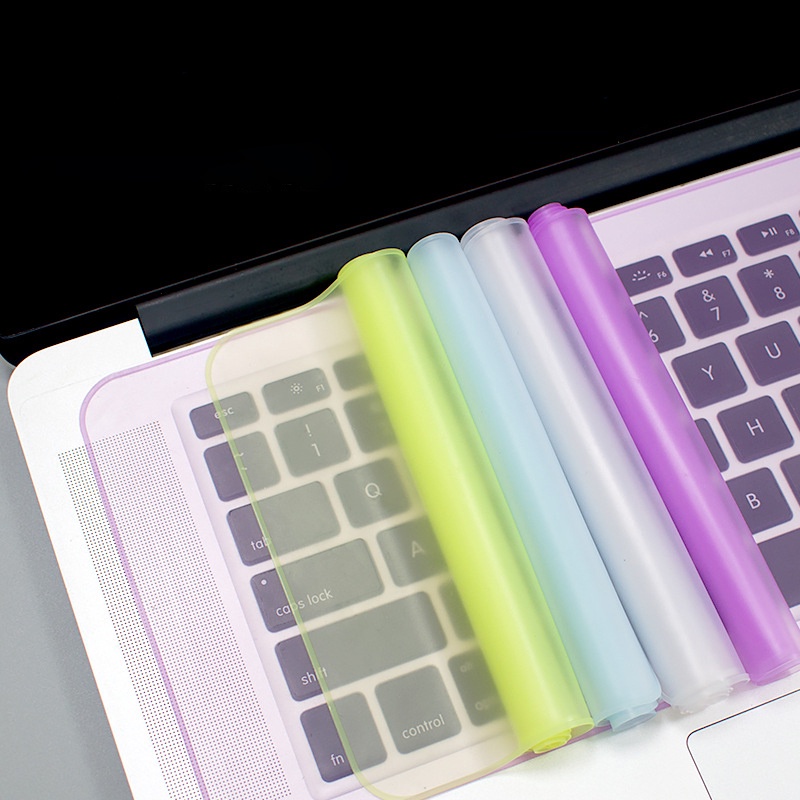Miếng Dán Bảo Vệ Bàn Phím Máy Tính Bằng Silicon Trong Suốt Chống Bụi Bẩn Tiện Dụng Cho notebook 15-17inch