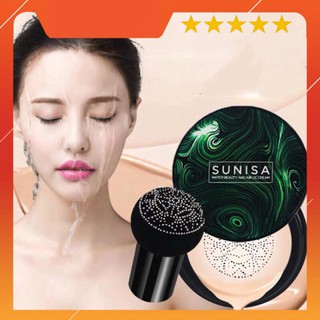 Phấn Sunisa phấn nước BB Cream Air Cushion cho màu tự nhiên và làm sáng màu kèm mút trang điểm