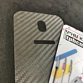 Dán mặt lưng Carbon Samsung J3 Pro
