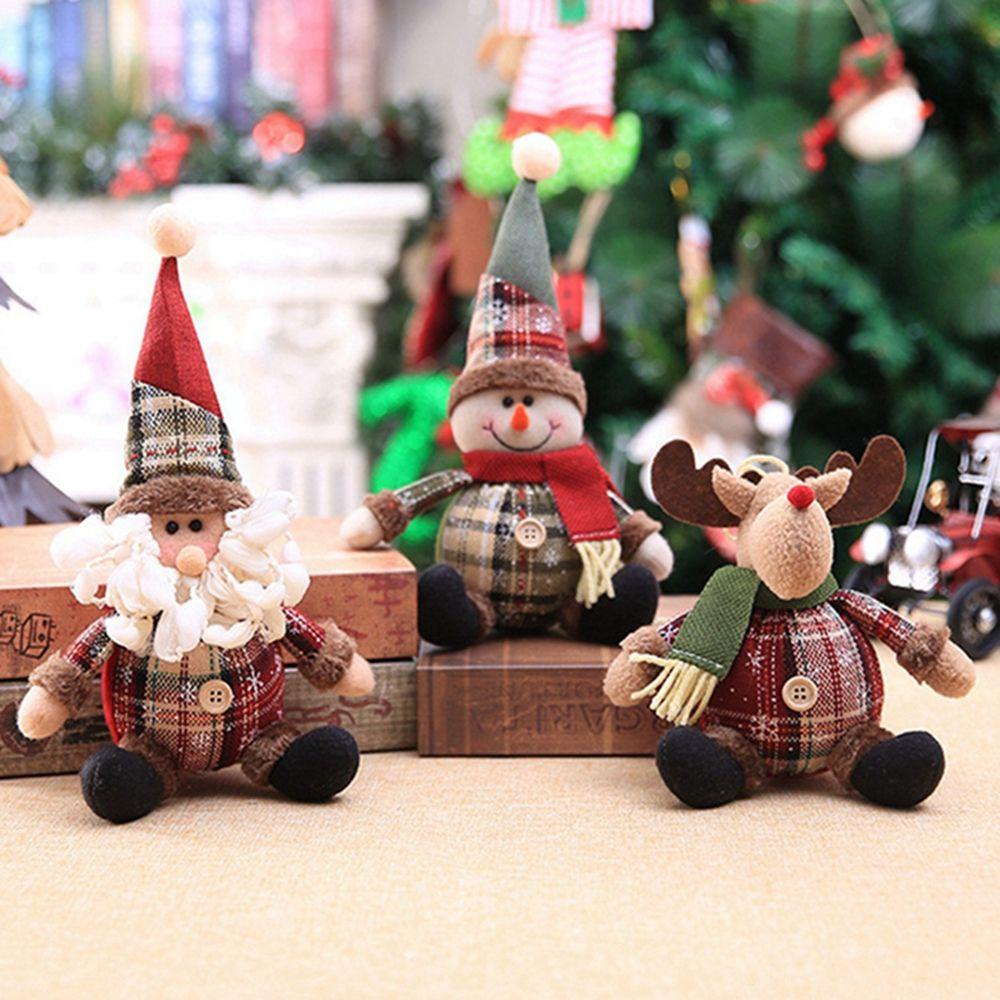 Búp Bê Trang Trí Giáng Sinh Hình Ông Già Noel