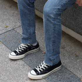 Giày Sneakers Nam Converse 1970s Black White Thấp Cổ