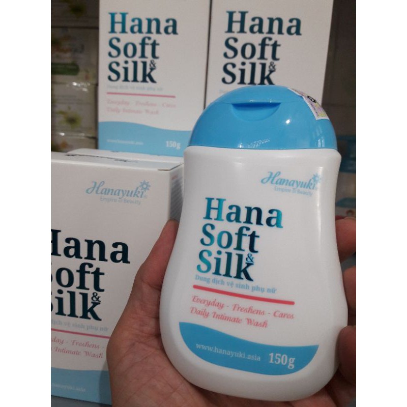 Dung Dịch Vệ Sinh Hana Soft Silk - tem chống hàng giả (chính hãng)