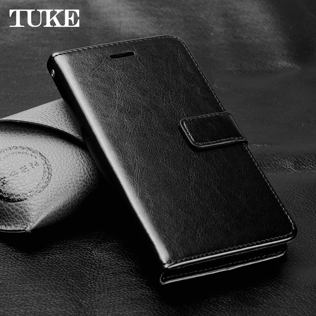 TUKE Mobile Phone Case For OPPO A8 A31 2020 A91 F15 Find X2 Reno 3 Pro Crazy Horses Pattern Leather Back Cover Card Holder With Lanyard | BigBuy360 - bigbuy360.vn