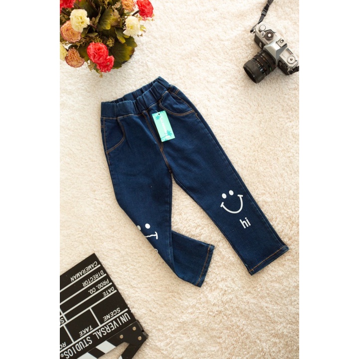 [HOTTRENDI] QUẦN BÒ JEANS HI BYE PHONG CÁCH HÀN QUỐC CHẤT DÀY DẶN CO GIÃN SIÊU ĐÁNG YÊU CHO BÉ TRAI VÀ BÉ GÁI 9-23KG