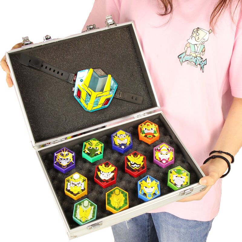 HOTMộng Tam Quốc Thiết Bị Biến Đổi Huyền Thoại Chân Thành Anh Hùng Thương Hiệu Robot Biến Hình Quan Vũ Đồ chơi triệu hồi