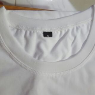 Áo thun trơn(cotton dày, mịn) màu trắng size S