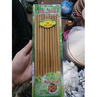 Đũa tre sạch vỉ 10 đôi