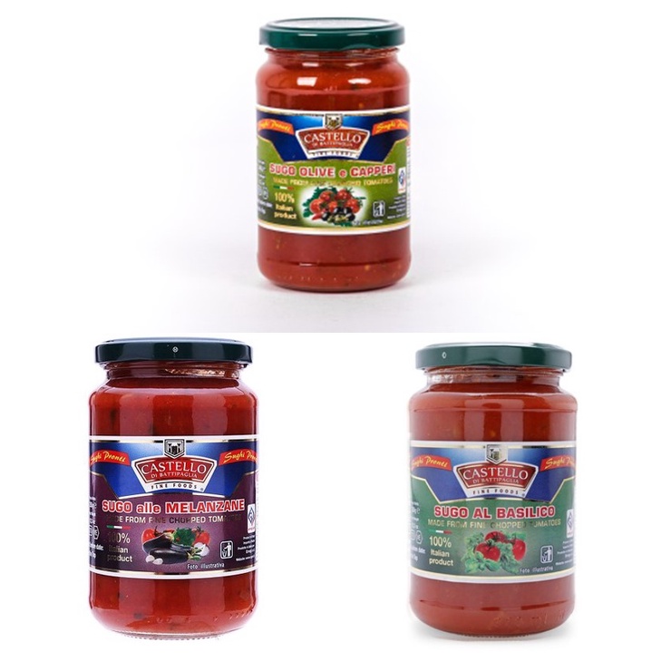 Xốt Spaghetti Castello 350g