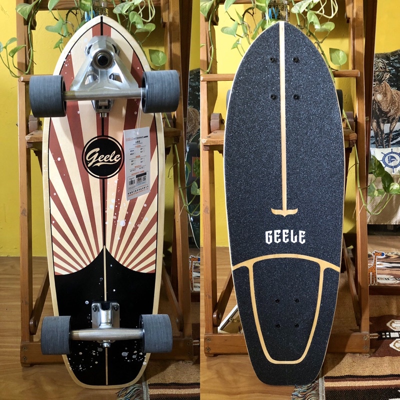 Ván surfskate geele