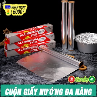 Cuộn Giấy Bạc Nướng Thực Phẩm Đa Năng HAPPYHOUSE84 – Giấy Bạc Nướng Chuyên Dụng 30CM * 5M / 10M – Bảo Quản Thực Phẩm
