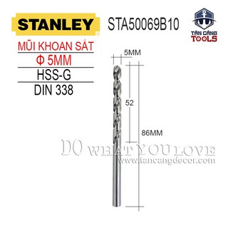 HỘP MŨI KHOAN SẮT STANLEY STA50069B10