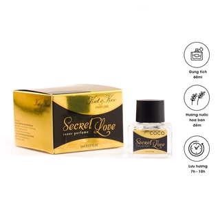 Nước hoa vùng kín nữ Coco Kat & Kev Parfume Secret Love / Dầu thơm vùng kín an toàn, thơm lâu 5ml