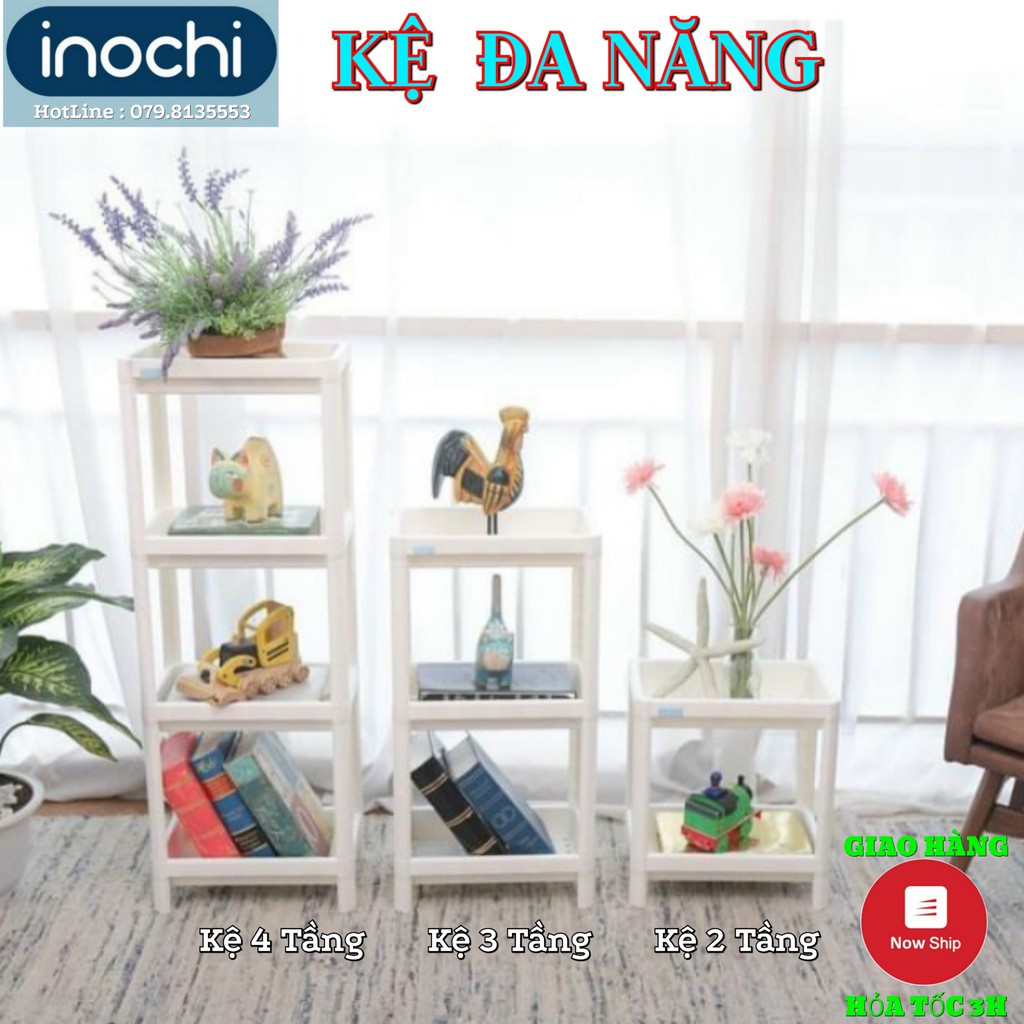 Kệ đa năng nhựa cao cấp inochi 2 Tầng