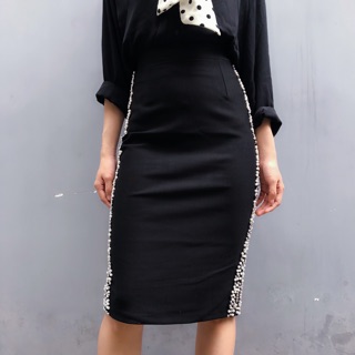 CHÂN VÁY BÚT CHÌ ĐÍNH NGỌC (big size)