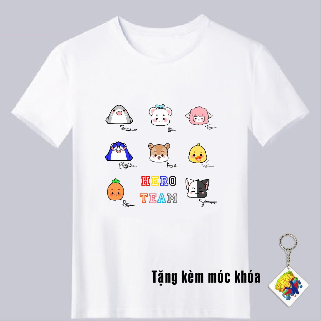 Áo linh vật Hero Team trắng