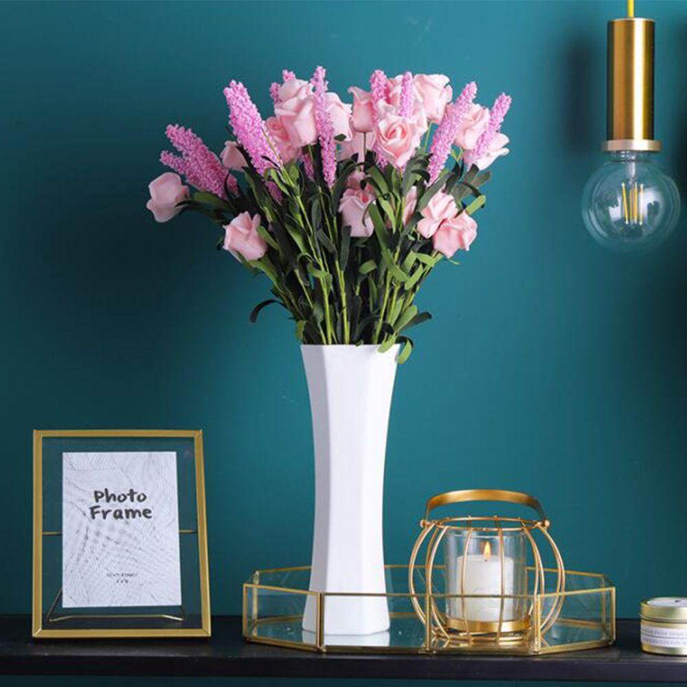 KUNHEV Hoa Mẫu Đơn Giả Trang Trí Nội Thất Đẹp Mắt