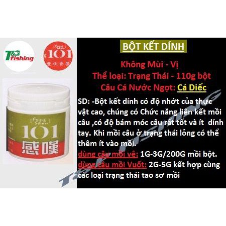 Hương liệu pha chế mồi câu 101 Đài Loan