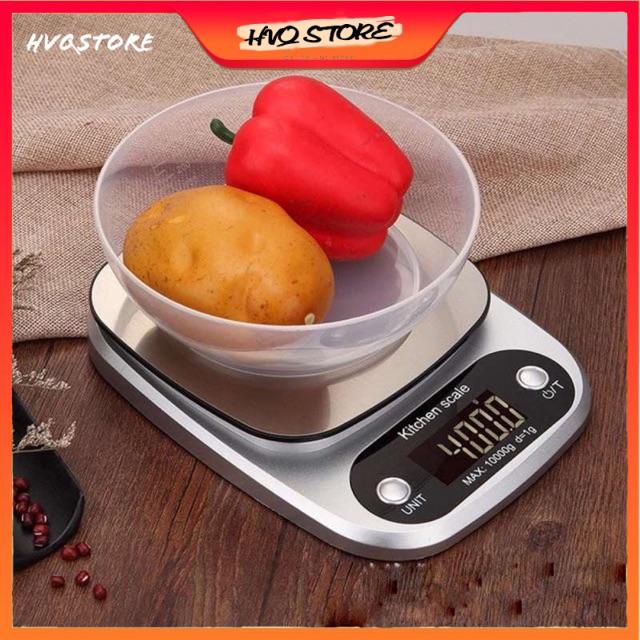 [Rẻ nhất Shopee ] Cân điện tử Ebalance Kitchen scale mặt inox chắc chắn