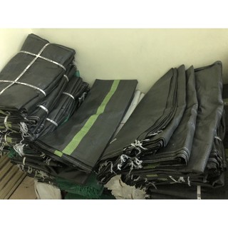 10 bao tải dứa đen đóng hàng