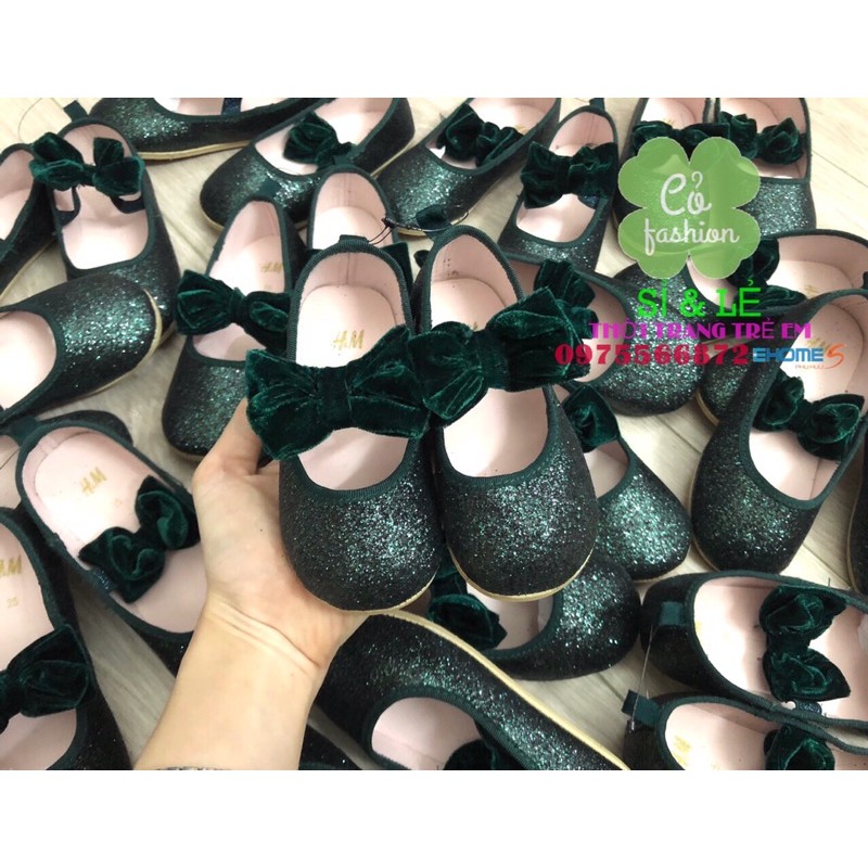 Giày búp bê Hm siêu xinh cho bé