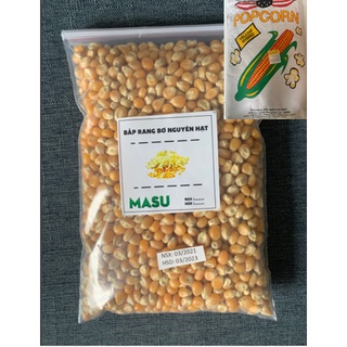 Ngô nổ, bắp nổ, bắp mỹ nguyên hạt làm bắp ràng bơ tại nhà - 500g