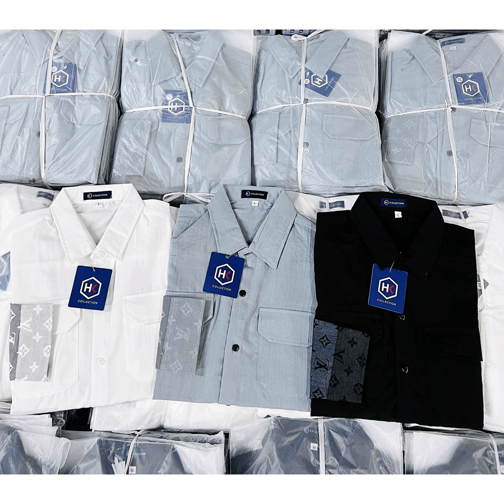 (HCM) ÁO SƠ MI NAM DÀI TAY EO VÌ - THỜI TRANG NAM SIÊU HOT , TÔN DÁNG PHONG CÁCH CHO CÁC ANH EM BẠN TRẺ KM FASHION