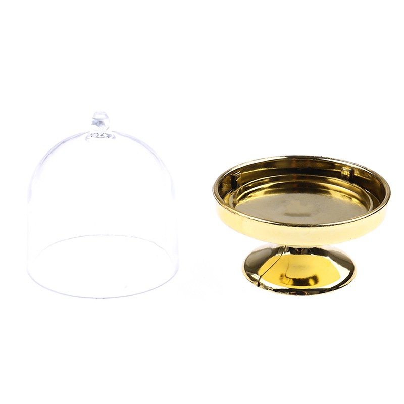 Set 2 Khay Nhựa Trong Suốt Đựng Kẹo / Quà Cưới